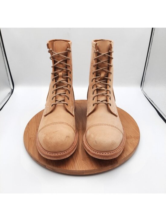 Timberland Boot Company Coulter Mens 10 Boots Tan Leather Heritage Made In USA main image 6